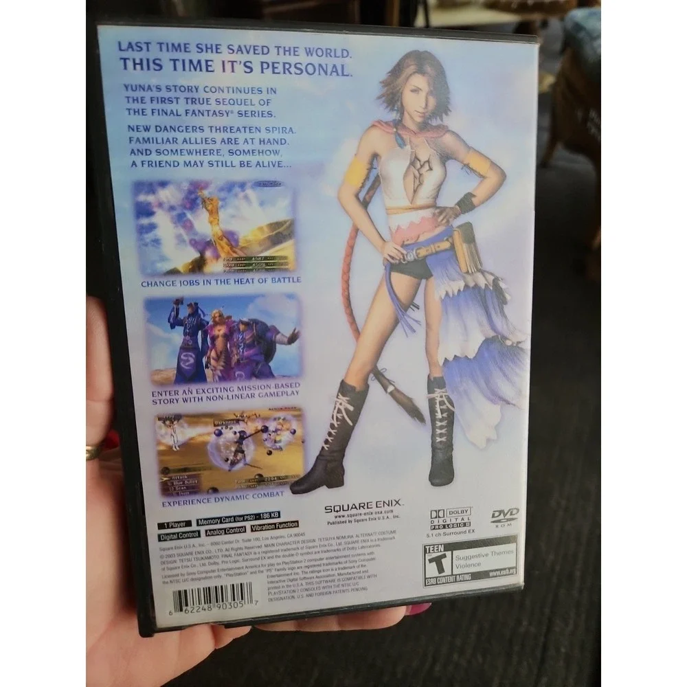 Final Fantasy X-2 (PlayStation 2, PS2) Black Label CIB‎ Complete w/Booklet